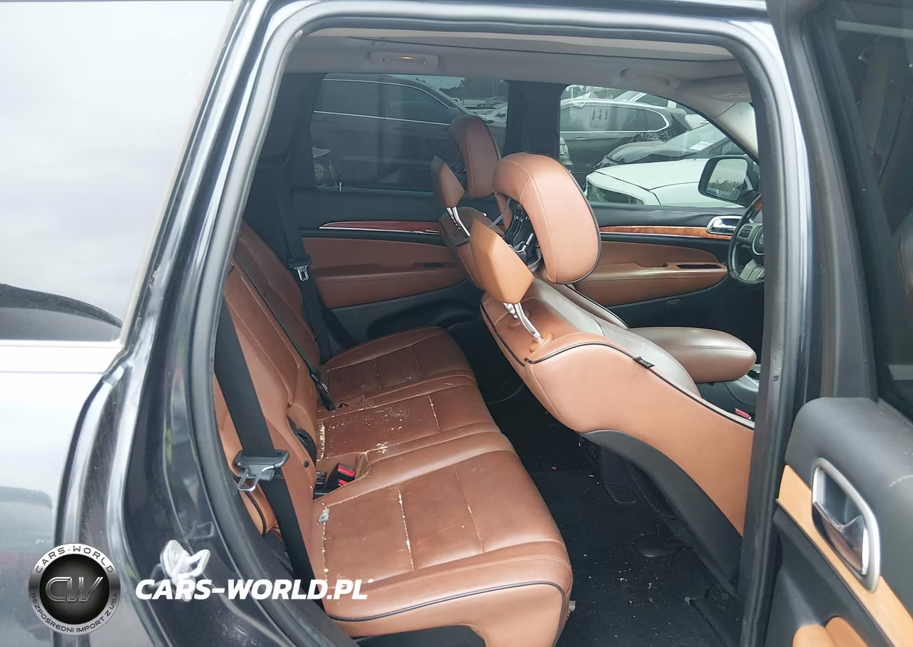 2013 Jeep Grand Cherokee Overland VIN:1C4RJFCT6DC586883 - 8