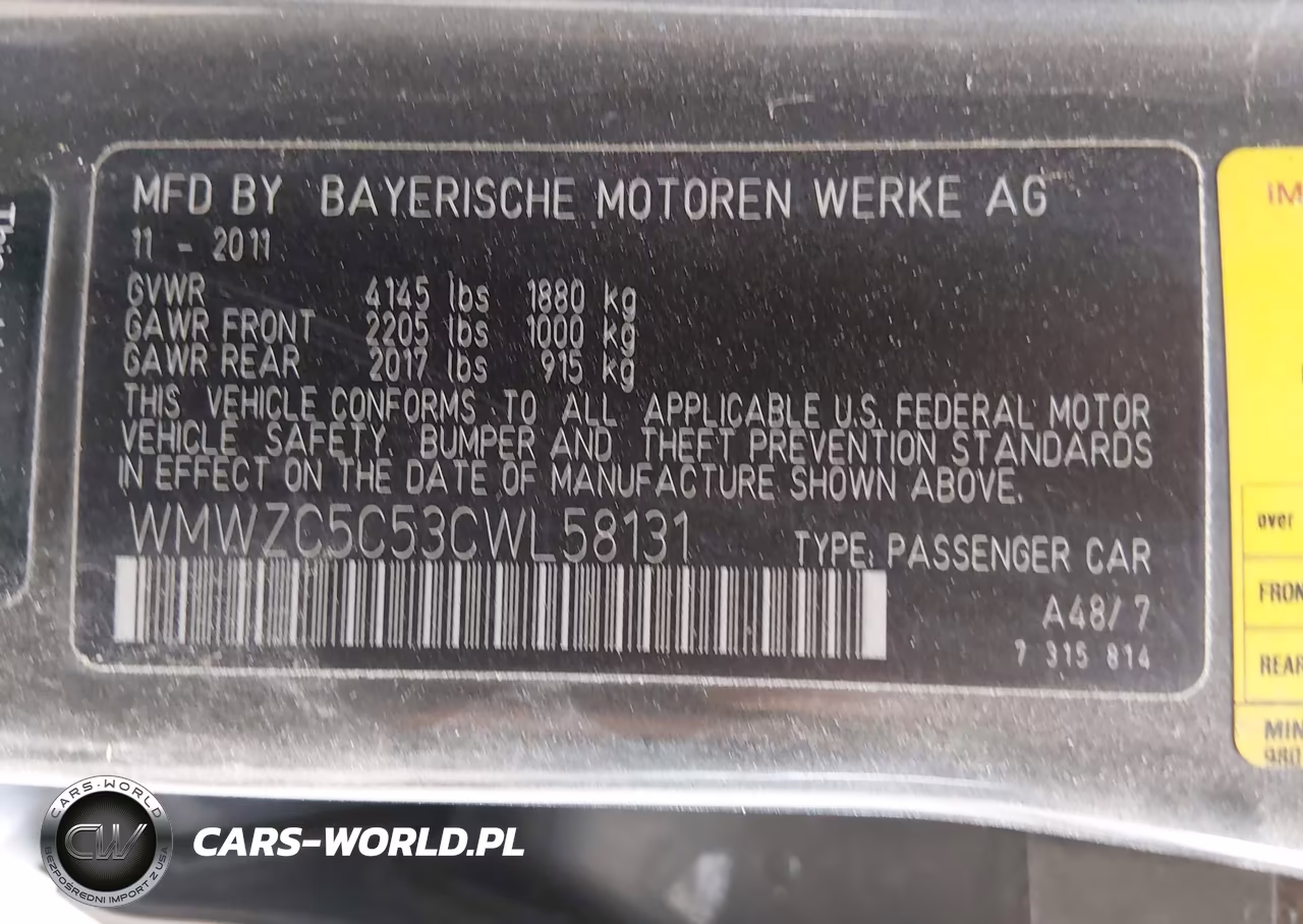 2012 Mini Cooper S Countryman VIN:WMWZC5C53CWL58131 - 9