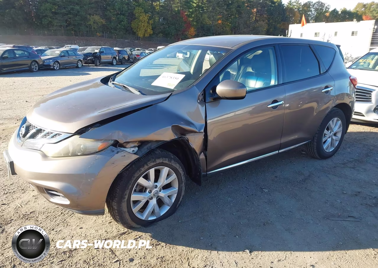 2011 Nissan Murano S VIN:JN8AZ1MW5BW174049 - 2
