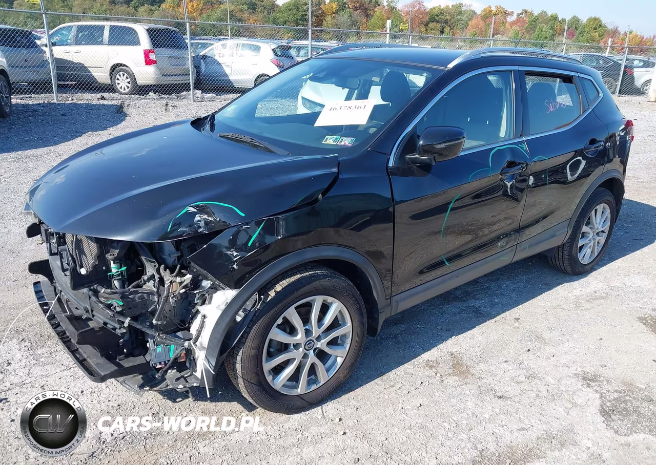 2020 Nissan Rogue Sport Sv Awd Xtronic Cvt VIN:JN1BJ1CW6LW644358 - 2