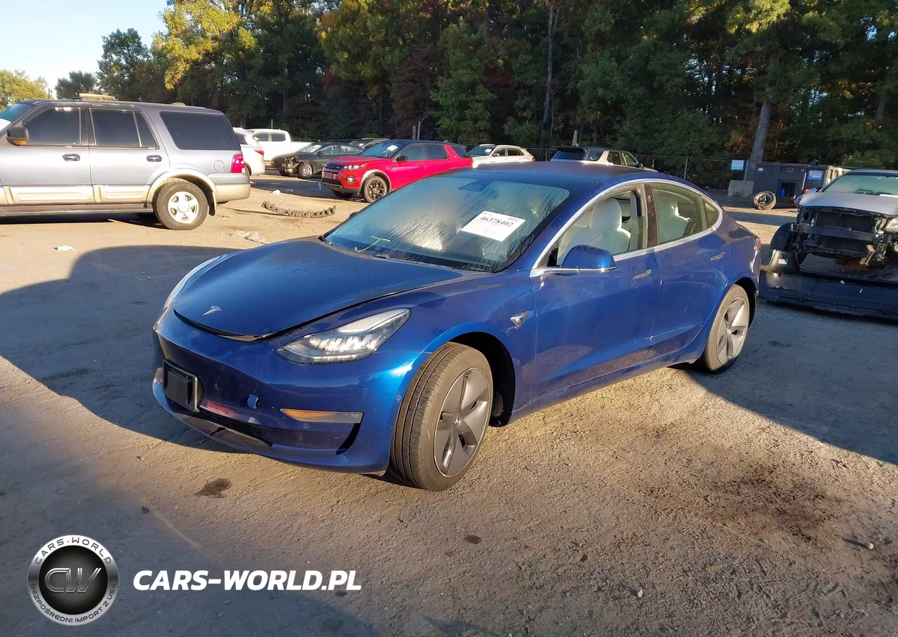 2019 Tesla Model 3 Long Range-Mid Range-Standard Range-Standard Range Plus VIN:5YJ3E1EA7KF301942 - 2
