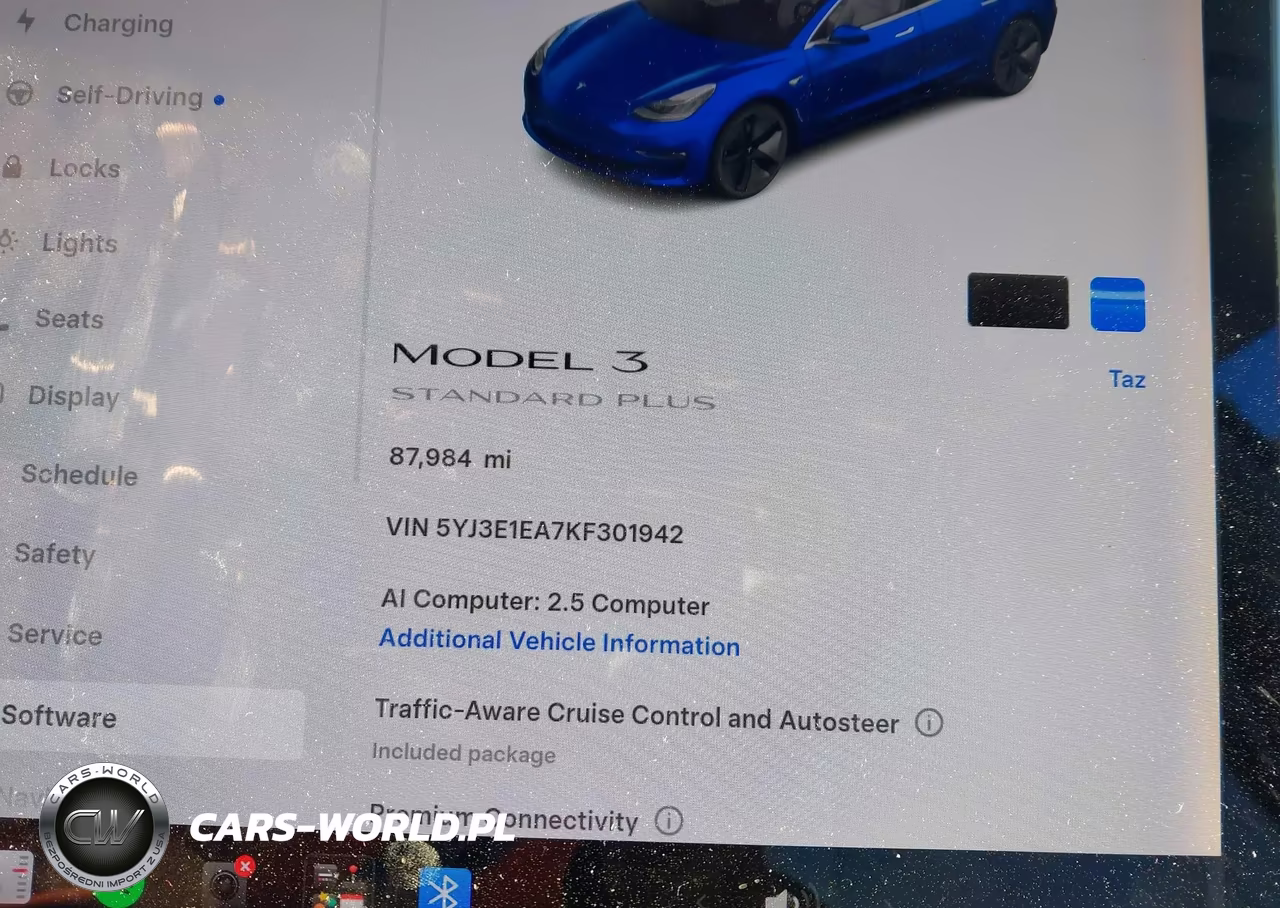 2019 Tesla Model 3 Long Range-Mid Range-Standard Range-Standard Range Plus VIN:5YJ3E1EA7KF301942 - 7