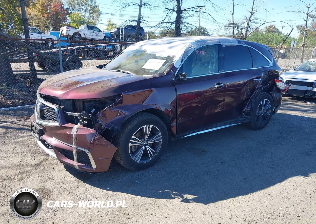 2017 Acura Mdx VIN:5FRYD4H3XHB023794 - 2