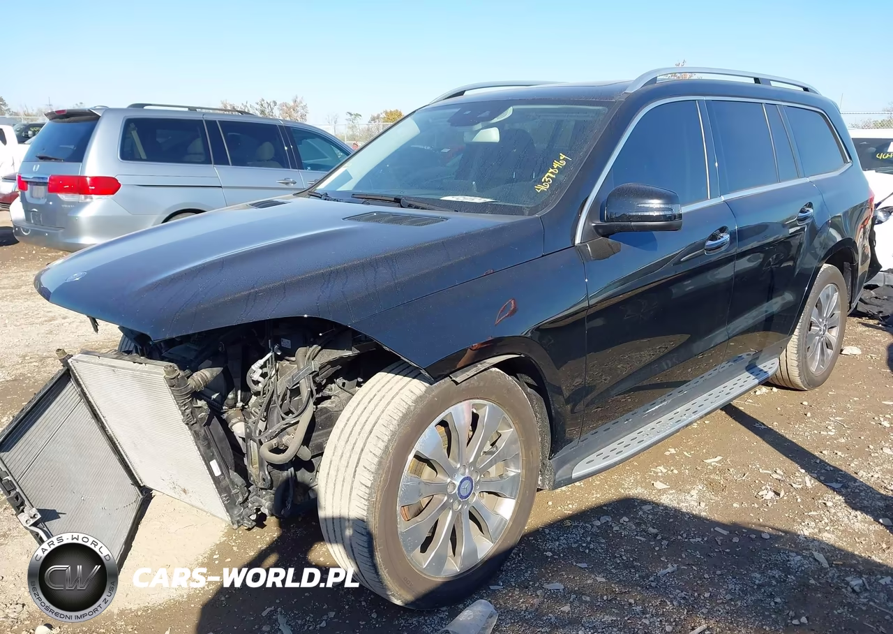 2017 Mercedes-Benz Gls 450 4Matic VIN:4JGDF6EE4HA785986 - 2