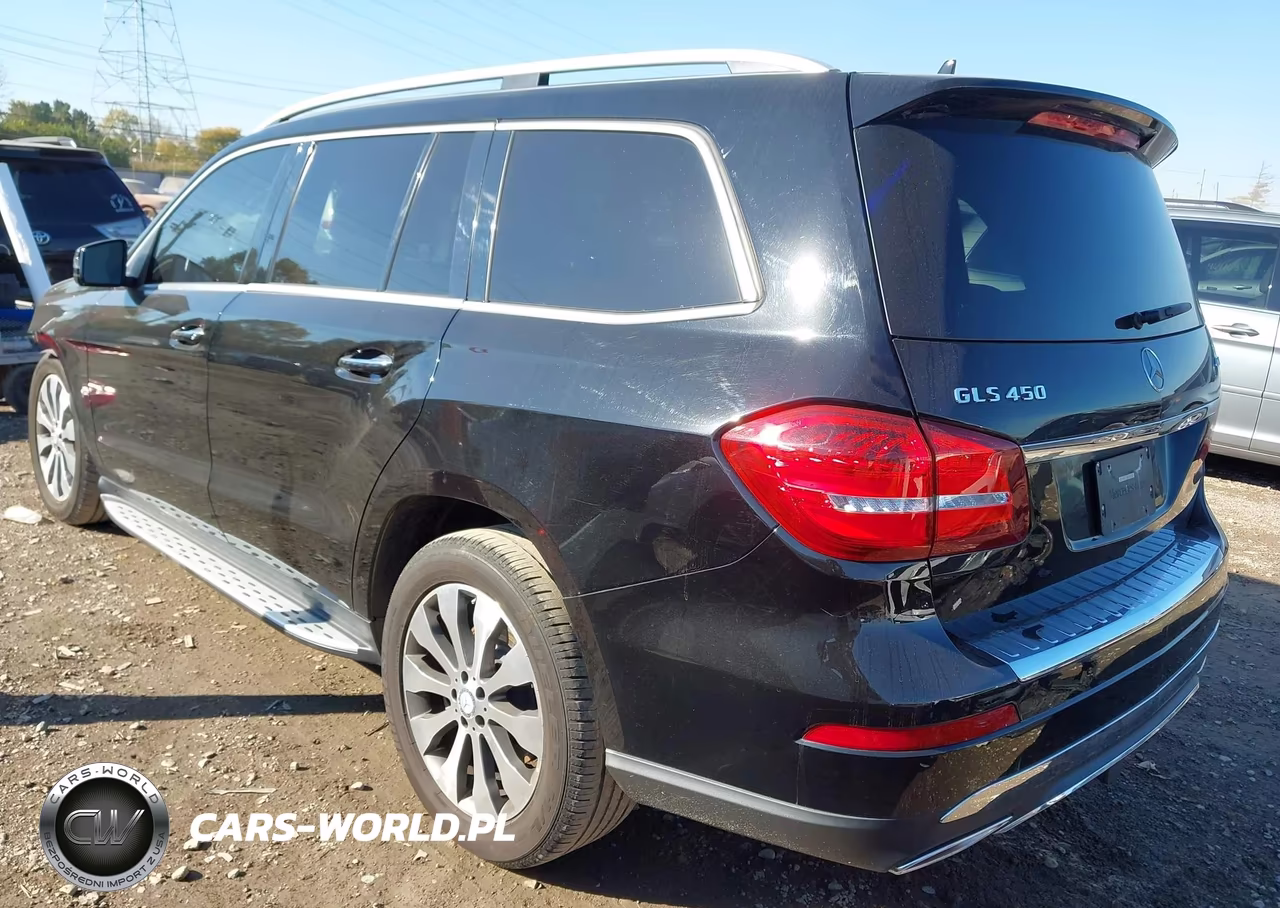 2017 Mercedes-Benz Gls 450 4Matic VIN:4JGDF6EE4HA785986 - 3