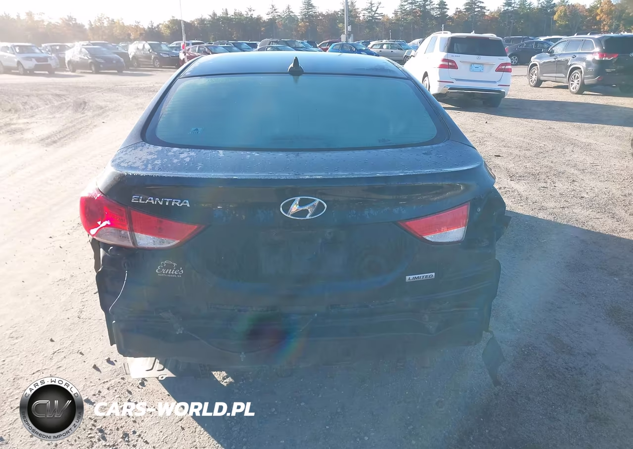 2013 Hyundai Elantra Limited VIN:KMHDH4AE9DU689591 - 13
