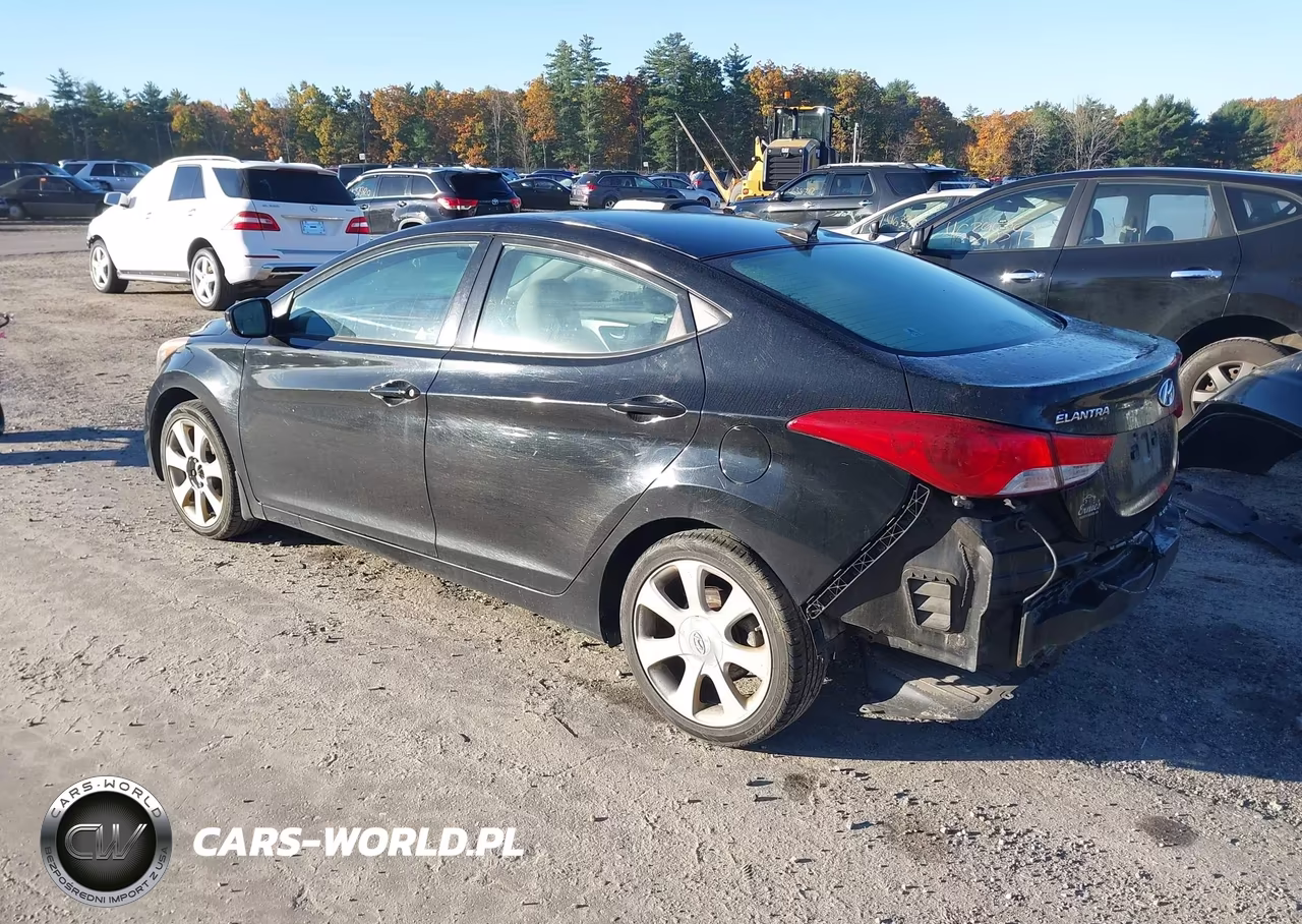 2013 Hyundai Elantra Limited VIN:KMHDH4AE9DU689591 - 3