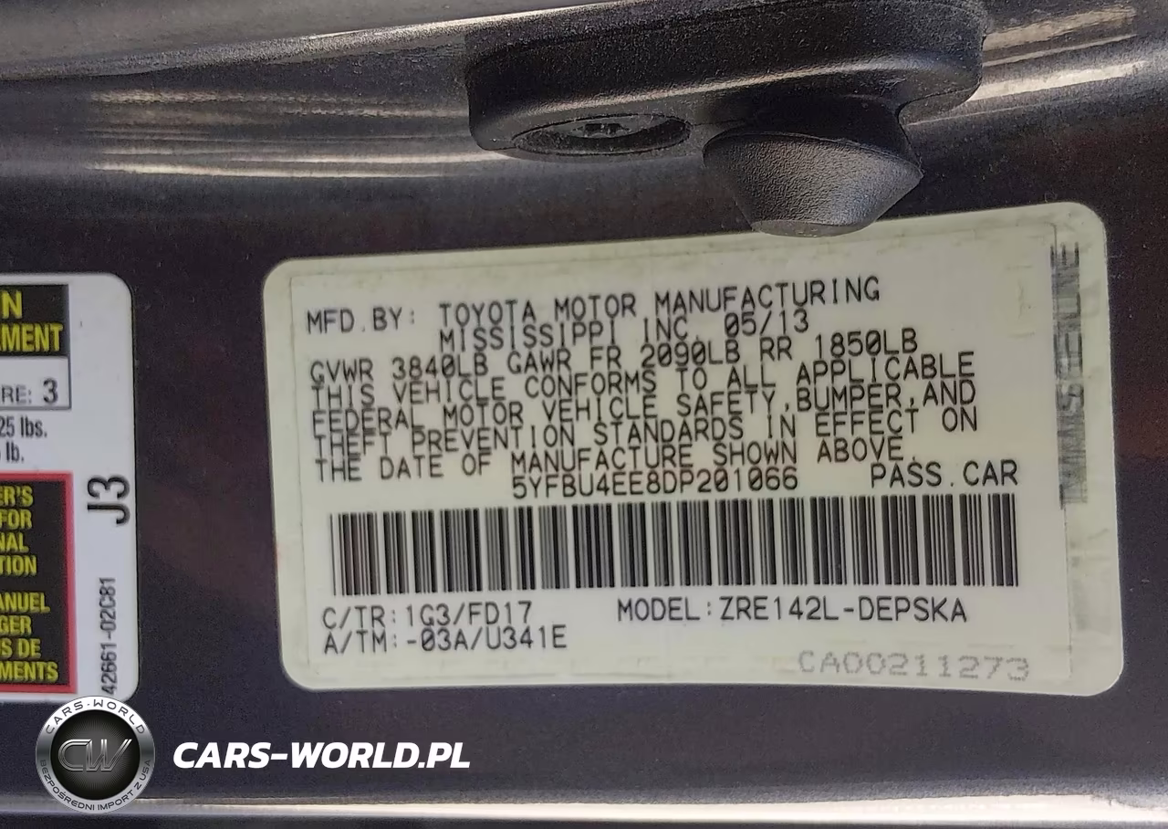 2013 Toyota Corolla S VIN:5YFBU4EE8DP201066 - 9