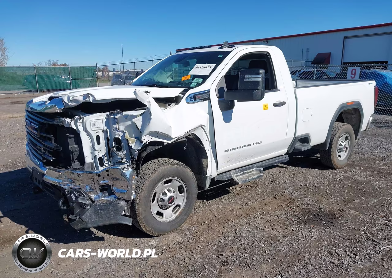 2024 GMC Sierra 2500Hd 4Wd Long Bed Pro VIN:1GT39LE73RF270764 - 2