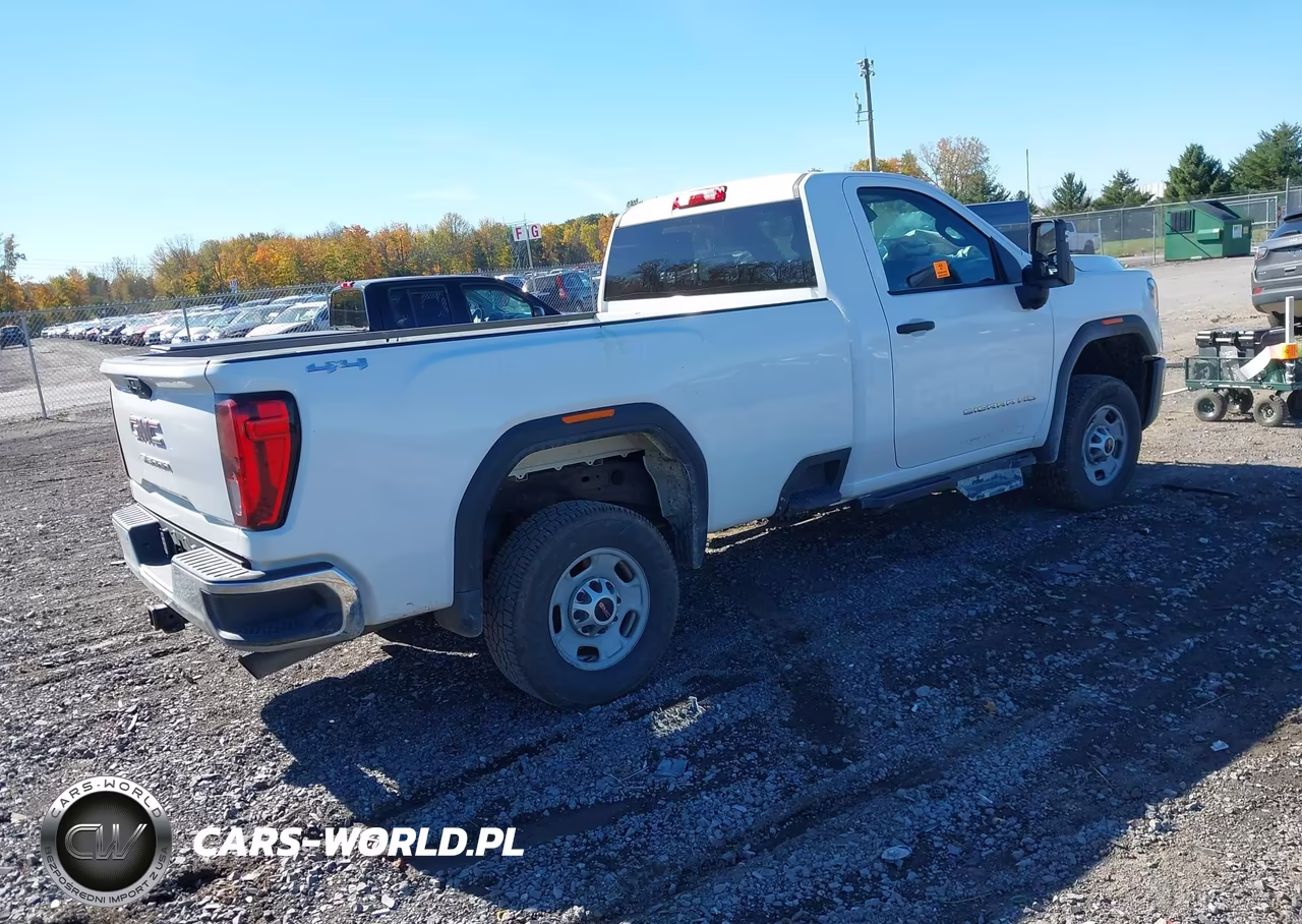 2024 GMC Sierra 2500Hd 4Wd Long Bed Pro VIN:1GT39LE73RF270764 - 4