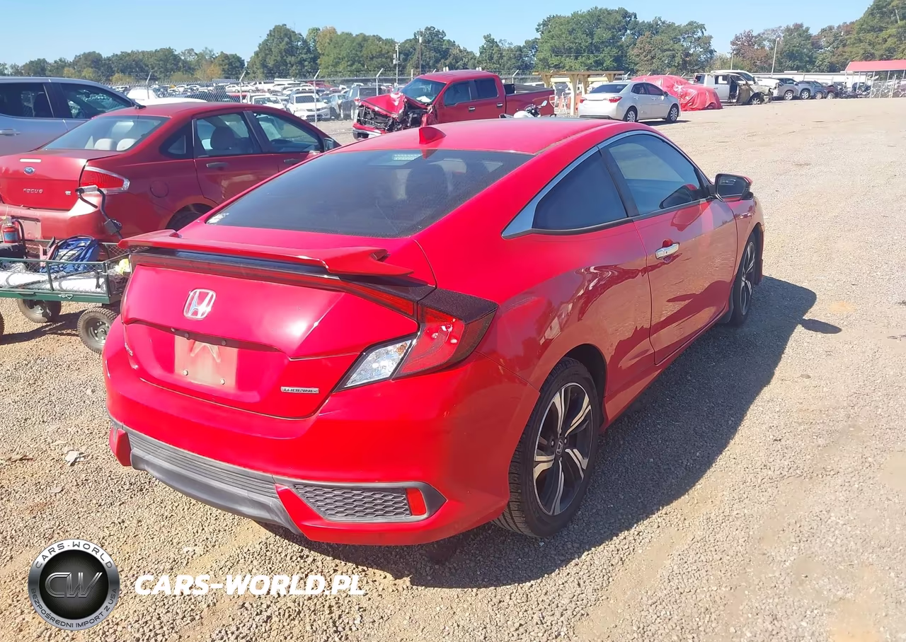 2016 Honda Civic Touring VIN:2HGFC3B92GH350056 - 4