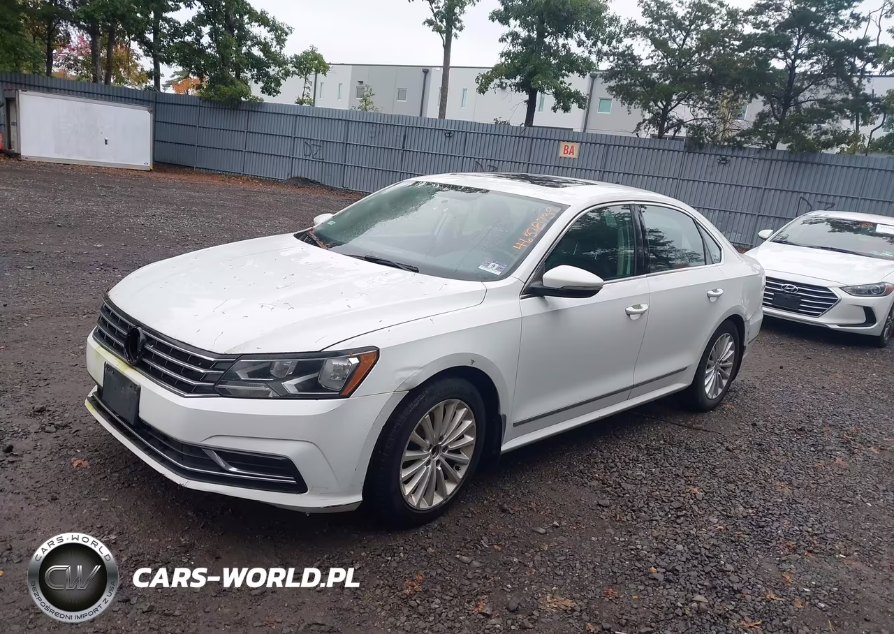 2017 Volkswagen Passat 1.8T Se VIN:1VWBT7A35HC006997 - 2