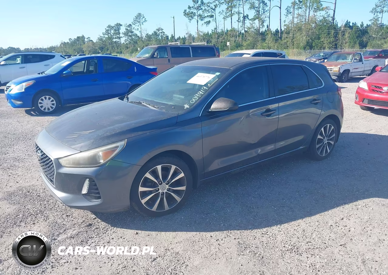 2018 Hyundai Elantra Gt VIN:KMHH35LE6JU009919 - 2