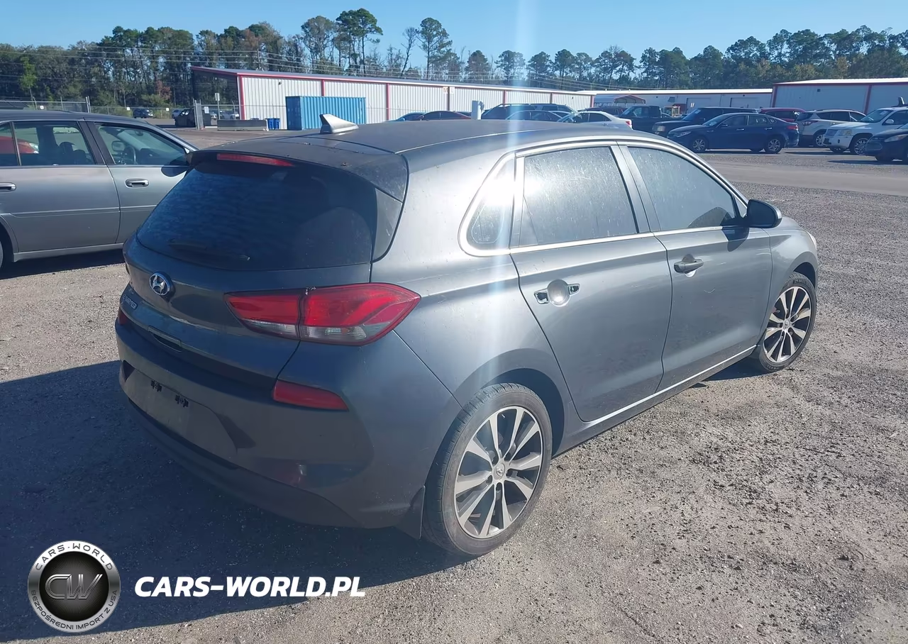 2018 Hyundai Elantra Gt VIN:KMHH35LE6JU009919 - 4