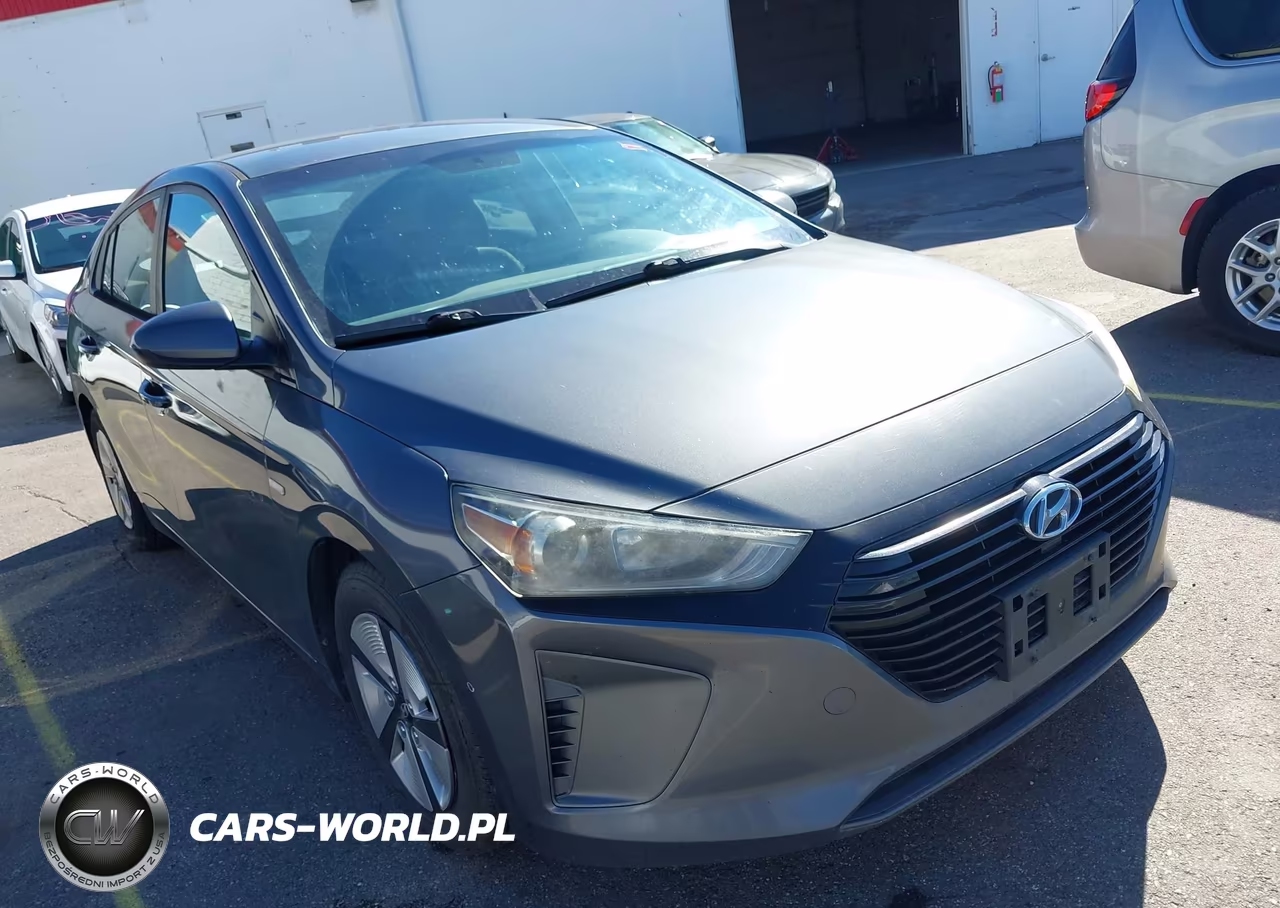 2019 Hyundai Ioniq Hybrid Blue VIN:KMHC65LC7KU106936 - 1