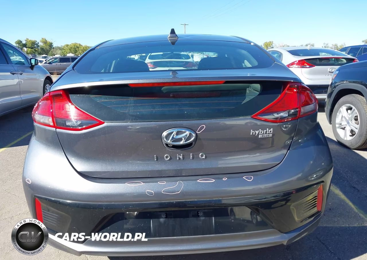 2019 Hyundai Ioniq Hybrid Blue VIN:KMHC65LC7KU106936 - 16