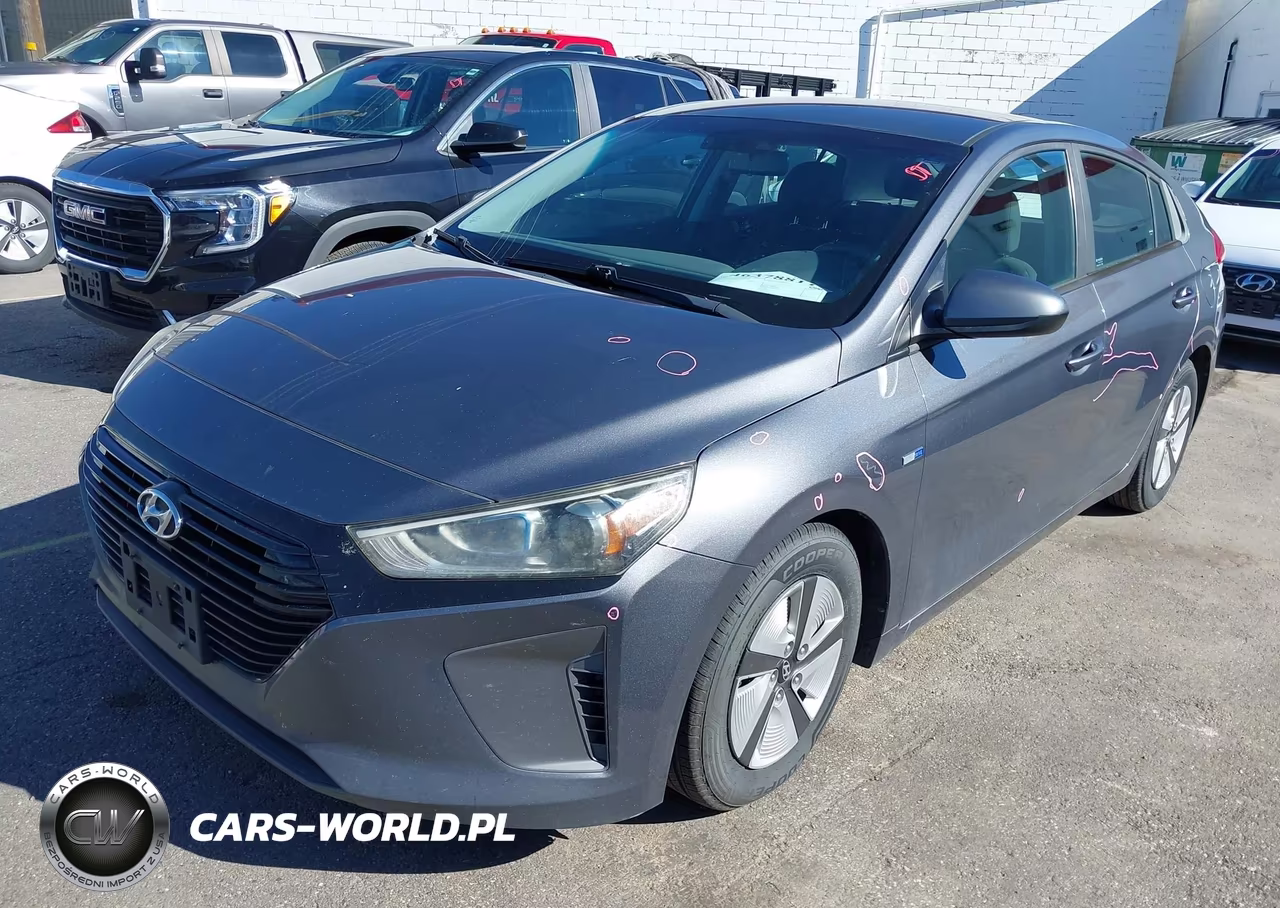 2019 Hyundai Ioniq Hybrid Blue VIN:KMHC65LC7KU106936 - 2