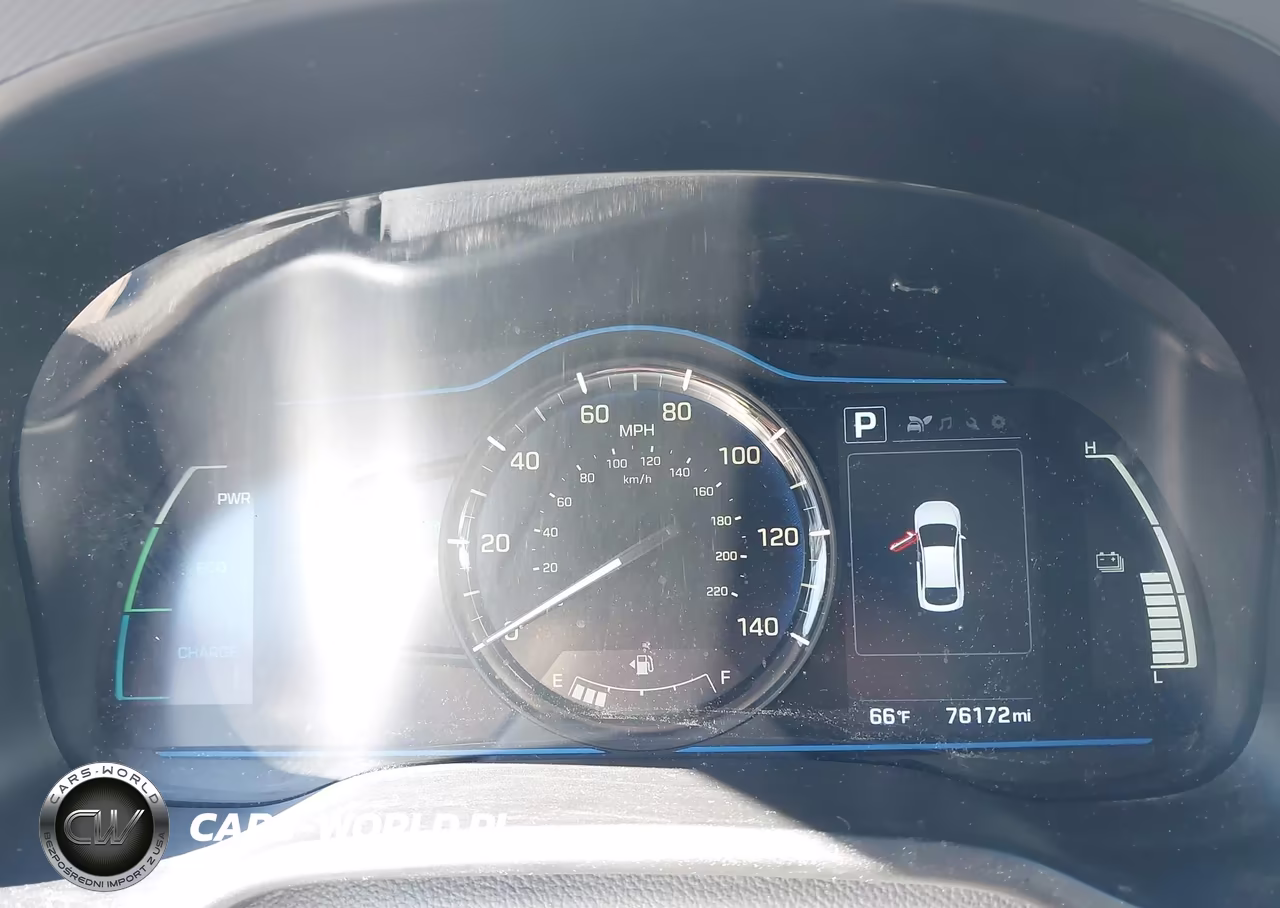 2019 Hyundai Ioniq Hybrid Blue VIN:KMHC65LC7KU106936 - 7