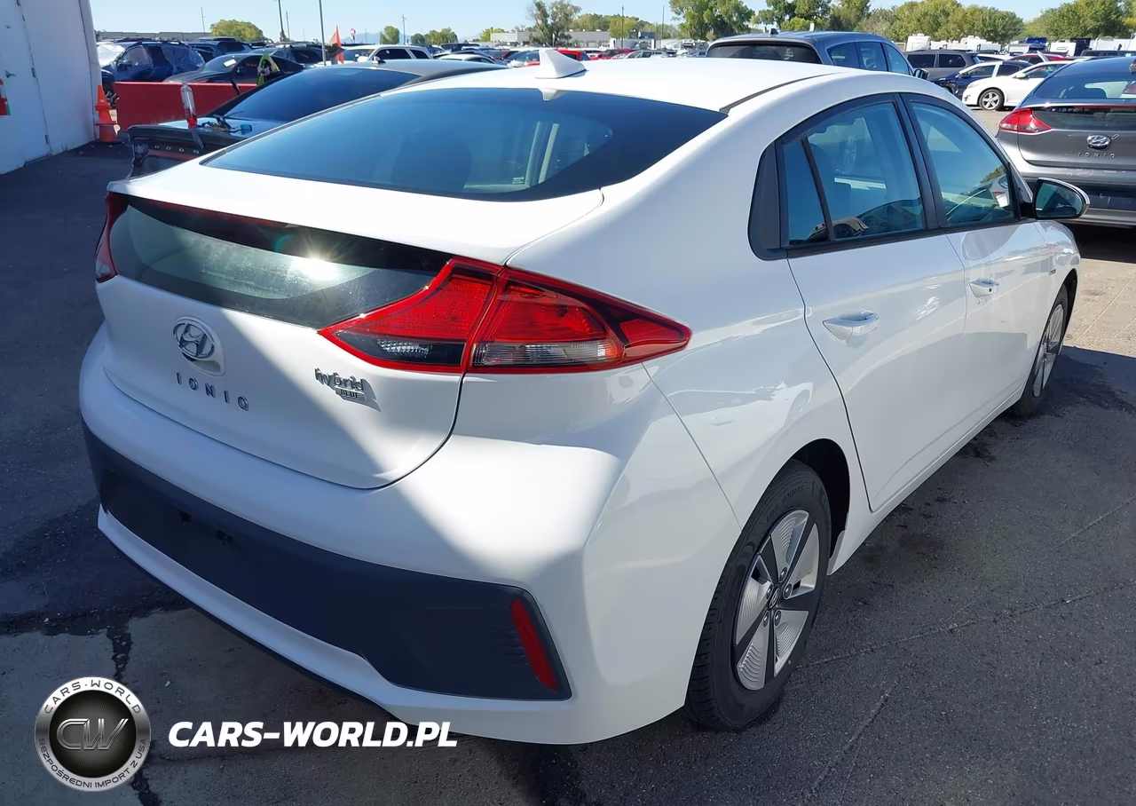 2020 Hyundai Ioniq Hybrid Blue VIN:KMHC65LC1LU233294 - 4
