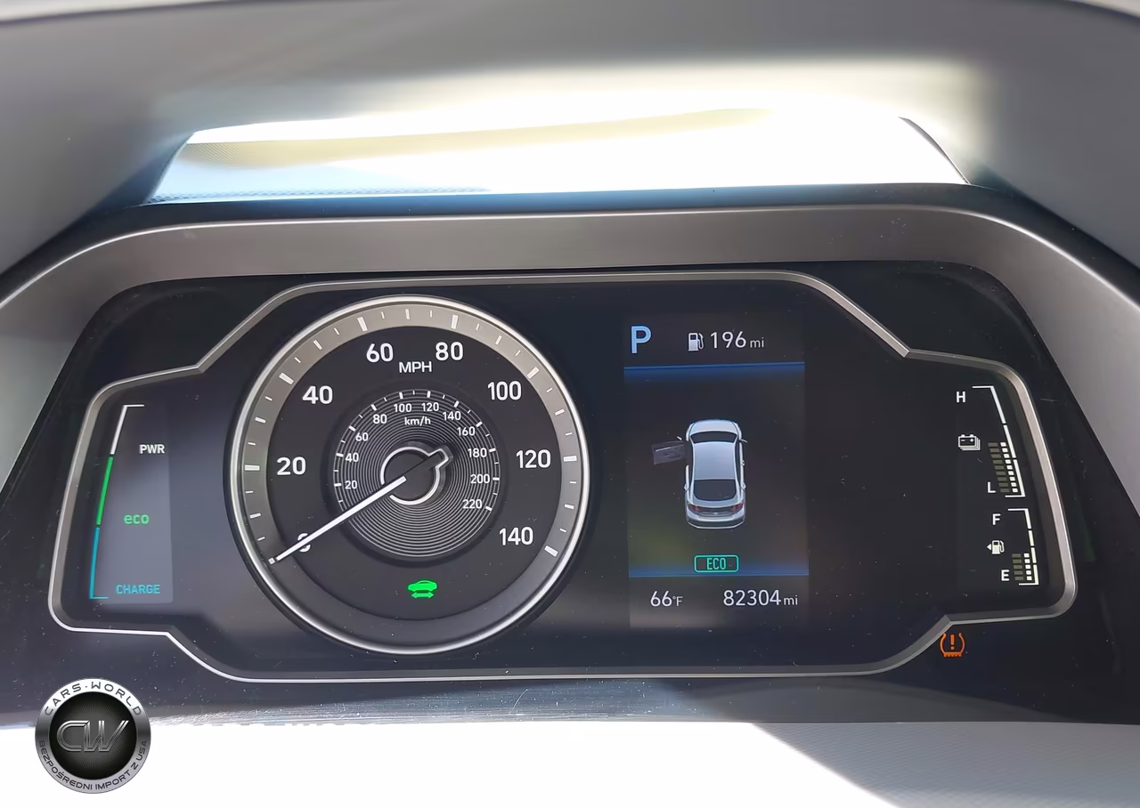 2020 Hyundai Ioniq Hybrid Blue VIN:KMHC65LC1LU233294 - 7