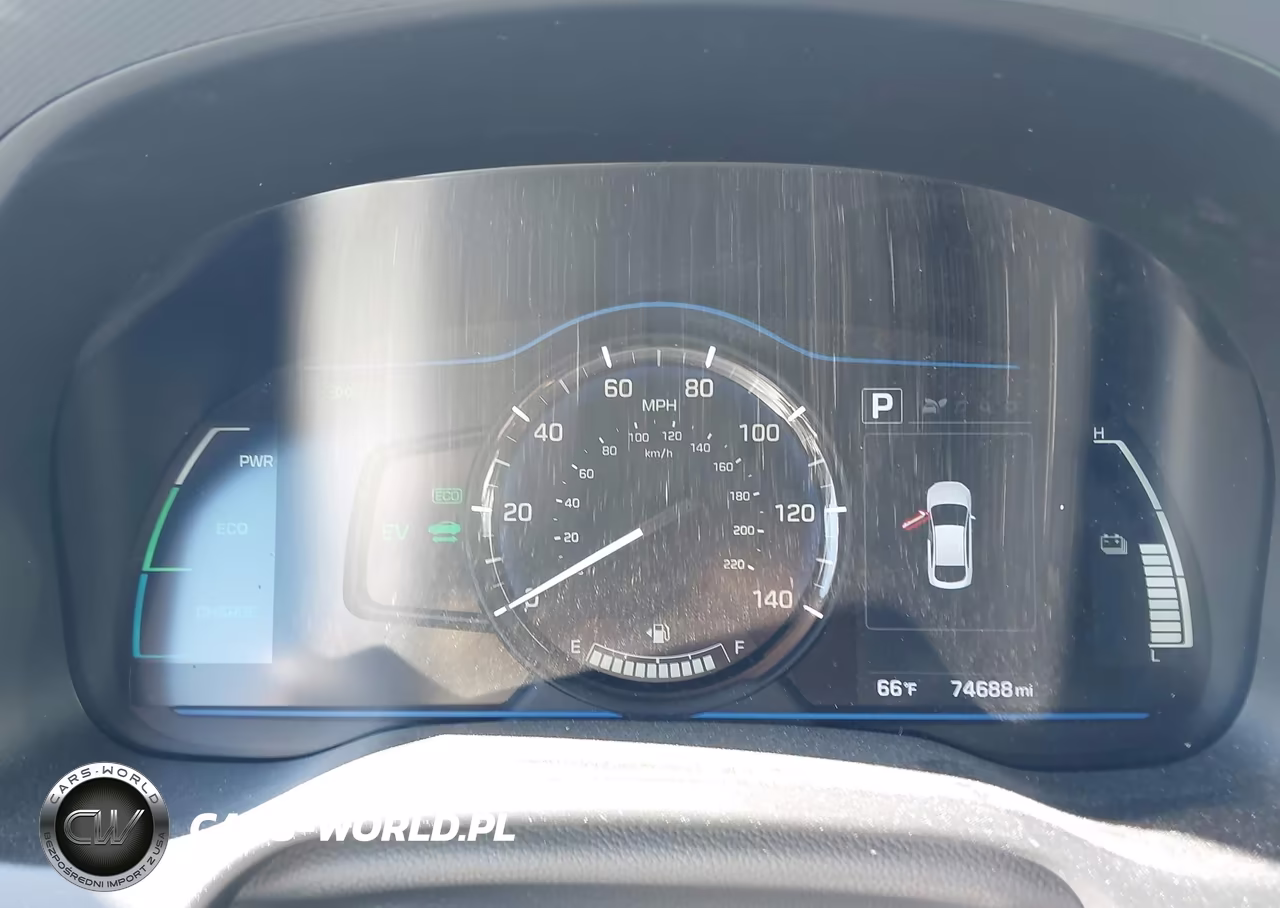 2019 Hyundai Ioniq Hybrid Blue VIN:KMHC65LC1KU158952 - 7