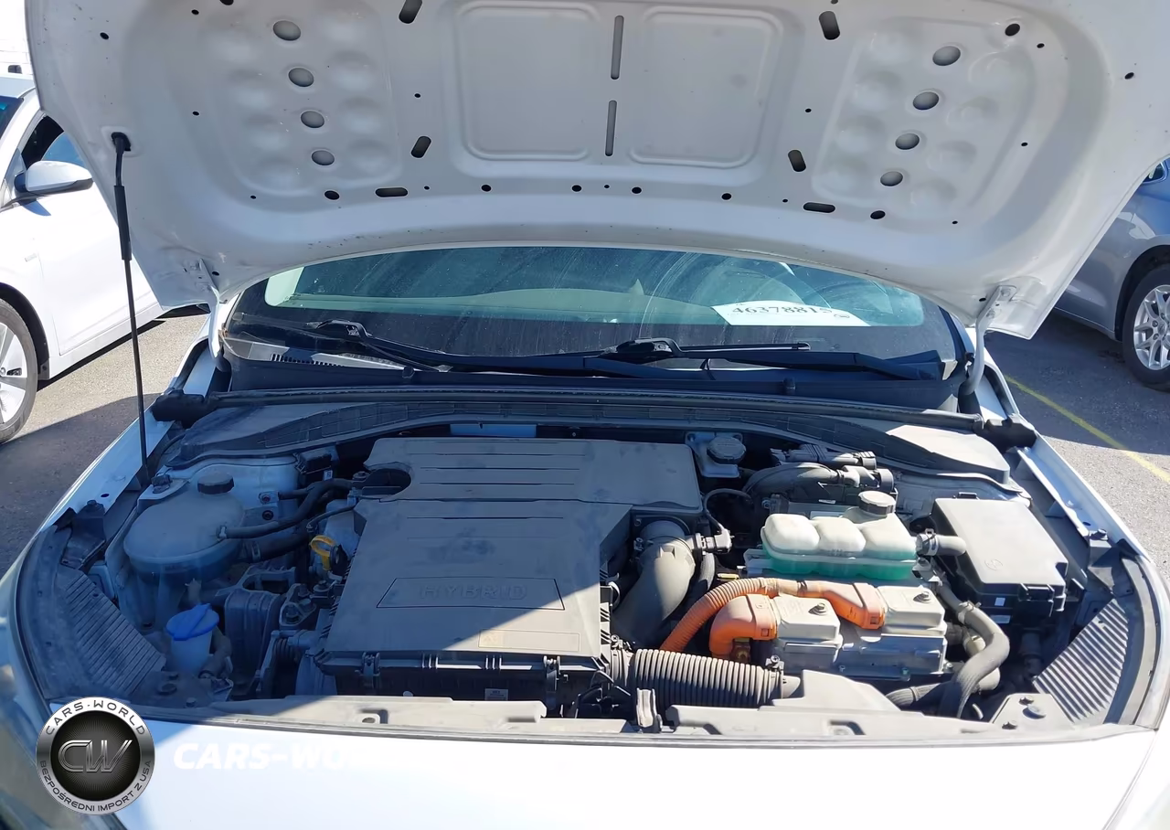 2019 Hyundai Ioniq Hybrid Blue VIN:KMHC65LC6KU106913 - 10