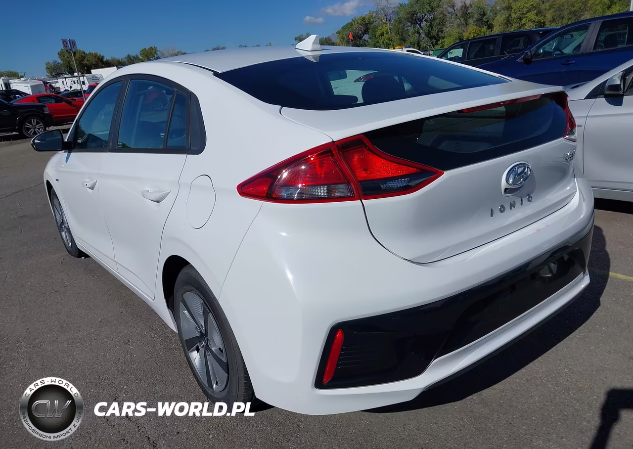 2019 Hyundai Ioniq Hybrid Blue VIN:KMHC65LC6KU106913 - 3