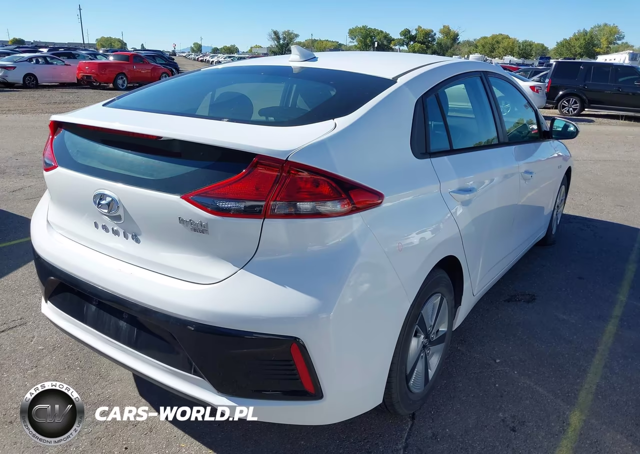 2019 Hyundai Ioniq Hybrid Blue VIN:KMHC65LC6KU106913 - 4