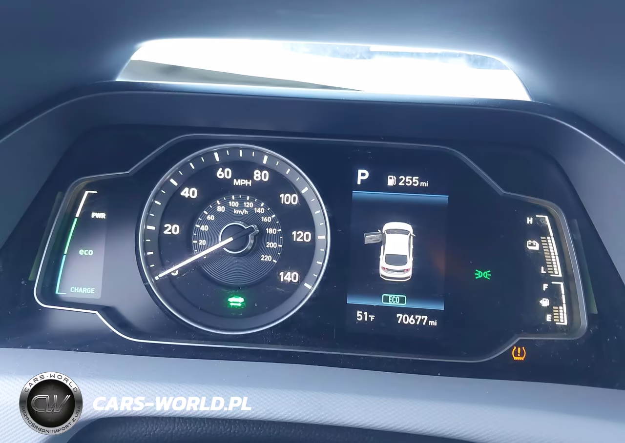 2020 Hyundai Ioniq Hybrid Blue VIN:KMHC65LC7LU232909 - 7