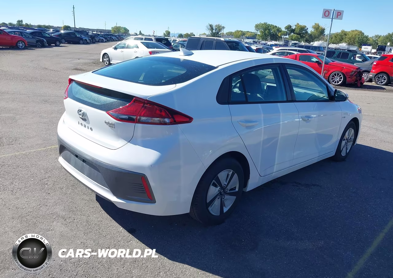 2020 Hyundai Ioniq Hybrid Blue VIN:KMHC65LC3LU233281 - 4