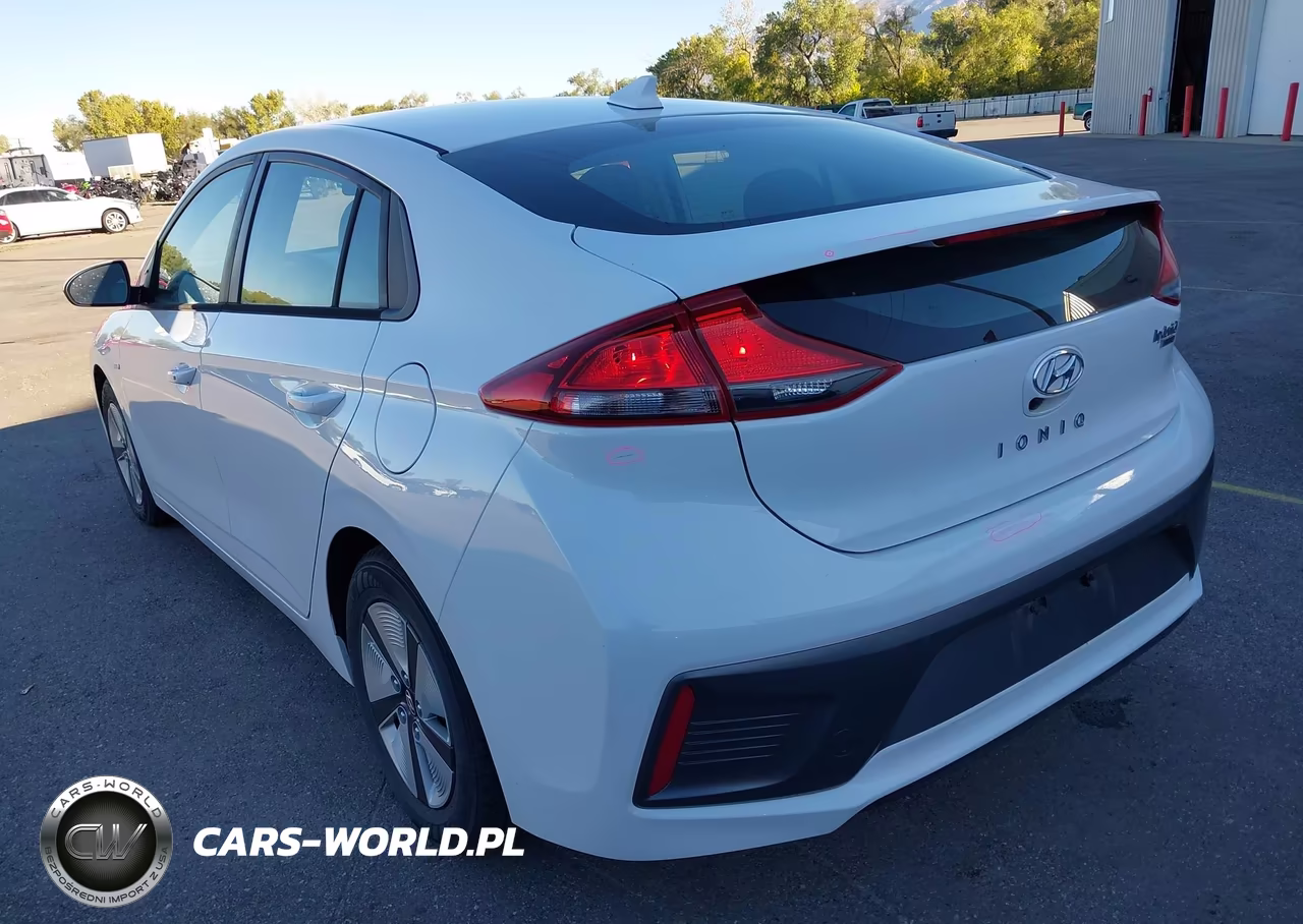 2020 Hyundai Ioniq Hybrid Blue VIN:KMHC65LC5LU233248 - 3