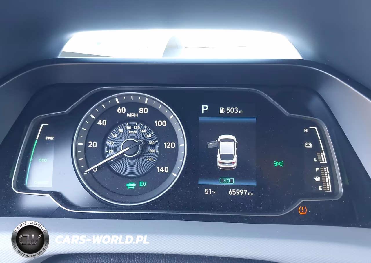 2020 Hyundai Ioniq Hybrid Blue VIN:KMHC65LC5LU233248 - 7