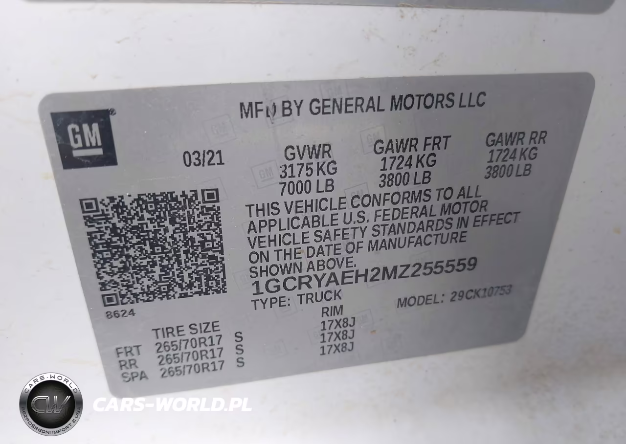 2021 Chevrolet Silverado 1500 4Wd Standard Bed Wt VIN:1GCRYAEH2MZ255559 - 9