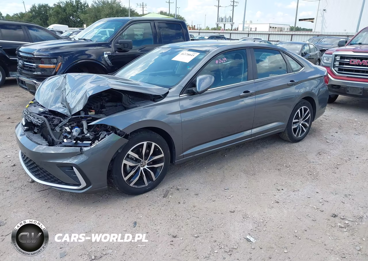 2025 Volkswagen Jetta 1.5T Se VIN:3VW7X7BU4SM080404 - 2