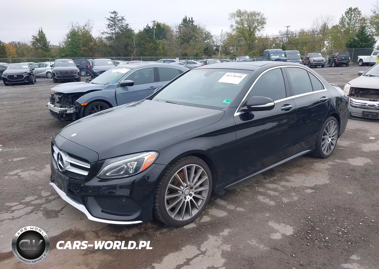 2015 Mercedes-Benz C 300 Sport 4Matic VIN:55SWF4KB1FU048954 - 2