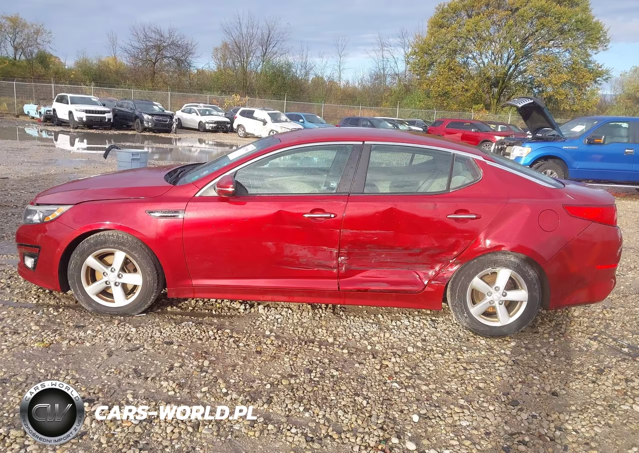2014 Kia Optima Lx VIN:5XXGM4A76EG266005 - 14