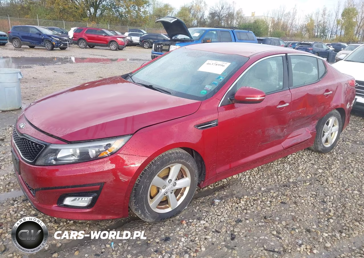 2014 Kia Optima Lx VIN:5XXGM4A76EG266005 - 2