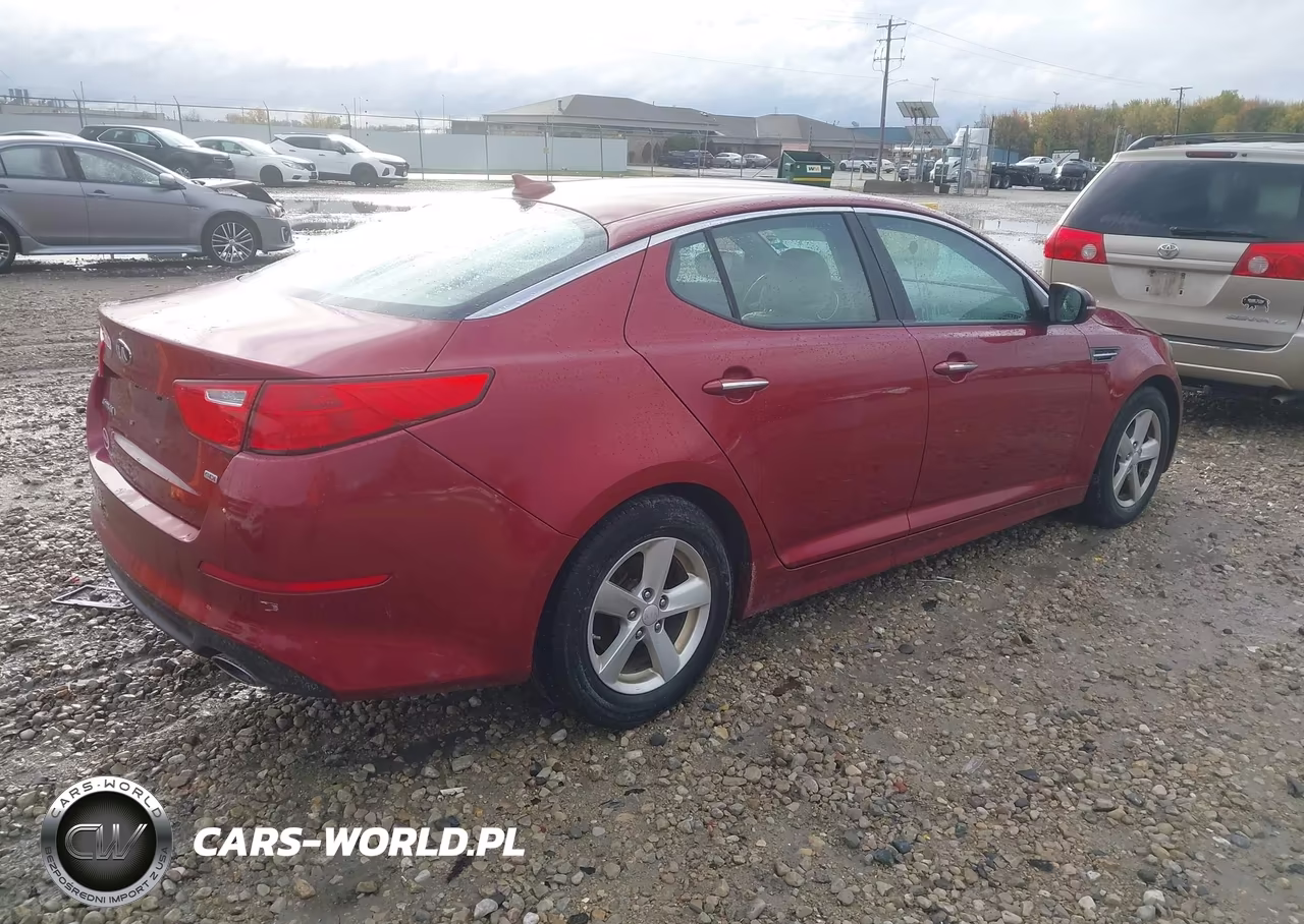 2014 Kia Optima Lx VIN:5XXGM4A76EG266005 - 4