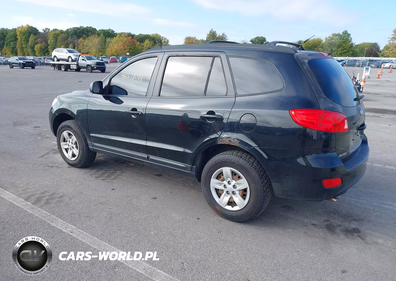 2009 Hyundai Santa Fe Gls VIN:5NMSG73D49H296357 - 3