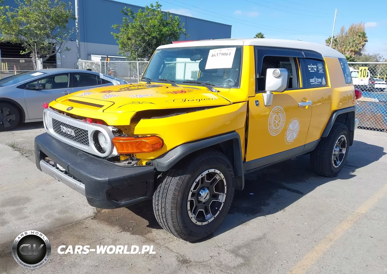 2007 Toyota Fj Cruiser VIN:JTEBU11F870096973 - 2