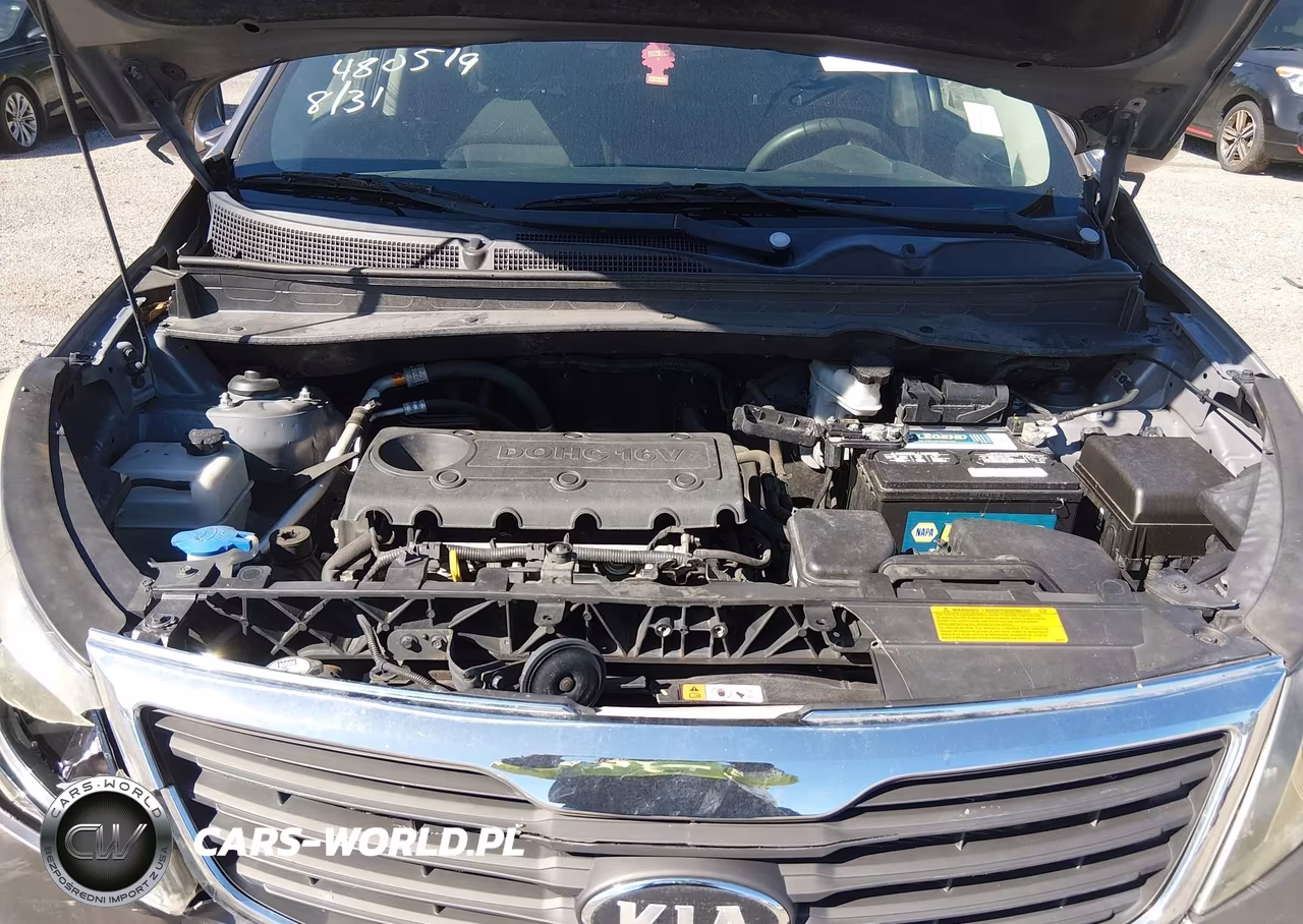 2013 Kia Sportage Lx VIN:KNDPB3A26D7480519 - 10