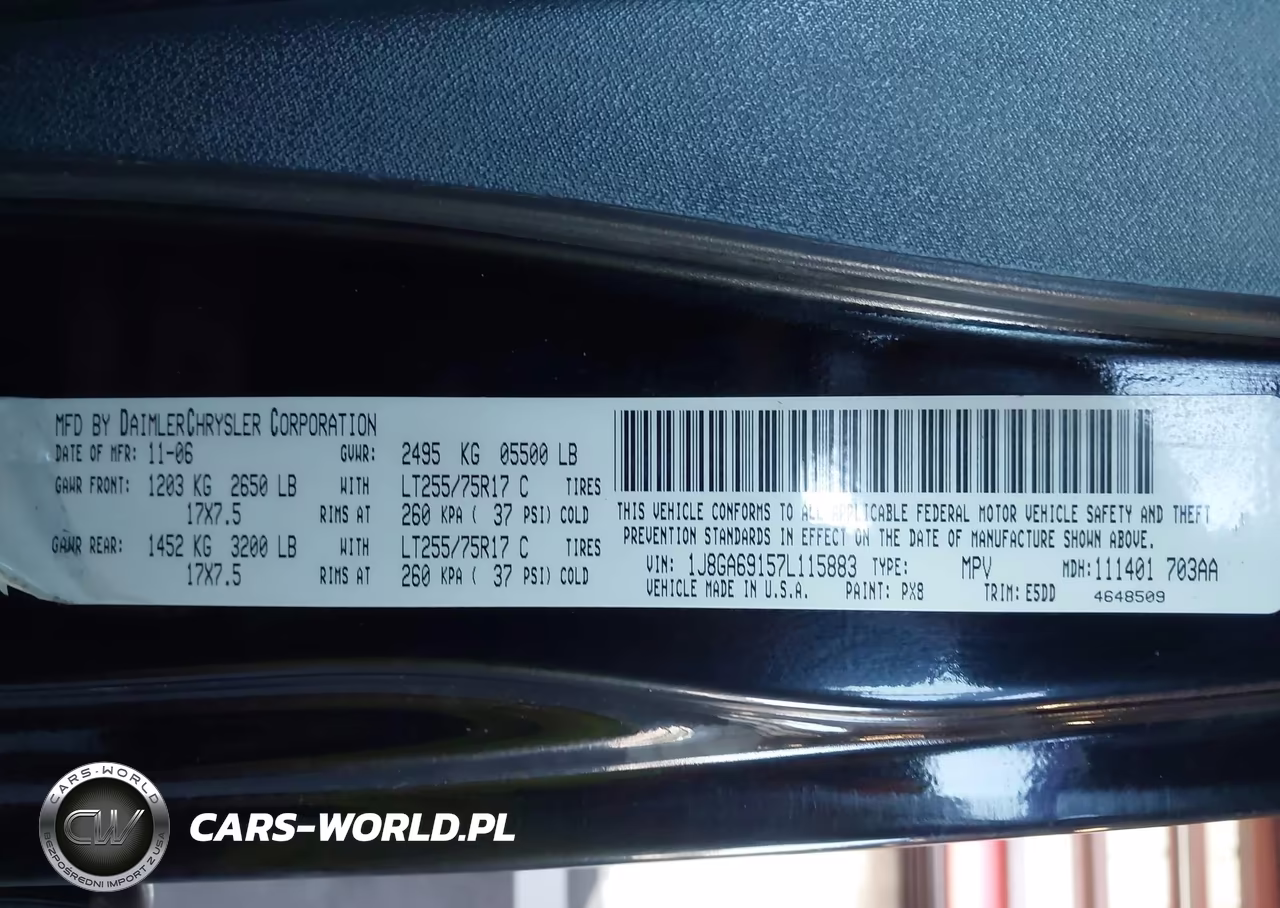 2007 Jeep Wrangler Unlimited Rubicon VIN:1J8GA69157L115883 - 9