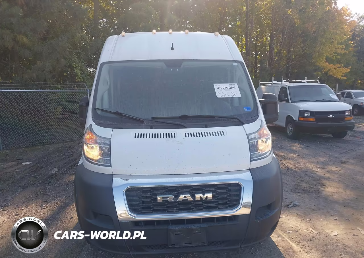 2020 Ram Promaster 3500 Cargo Van High Roof 159 Wb Ext VIN:3C6URVJG0LE113241 - 12