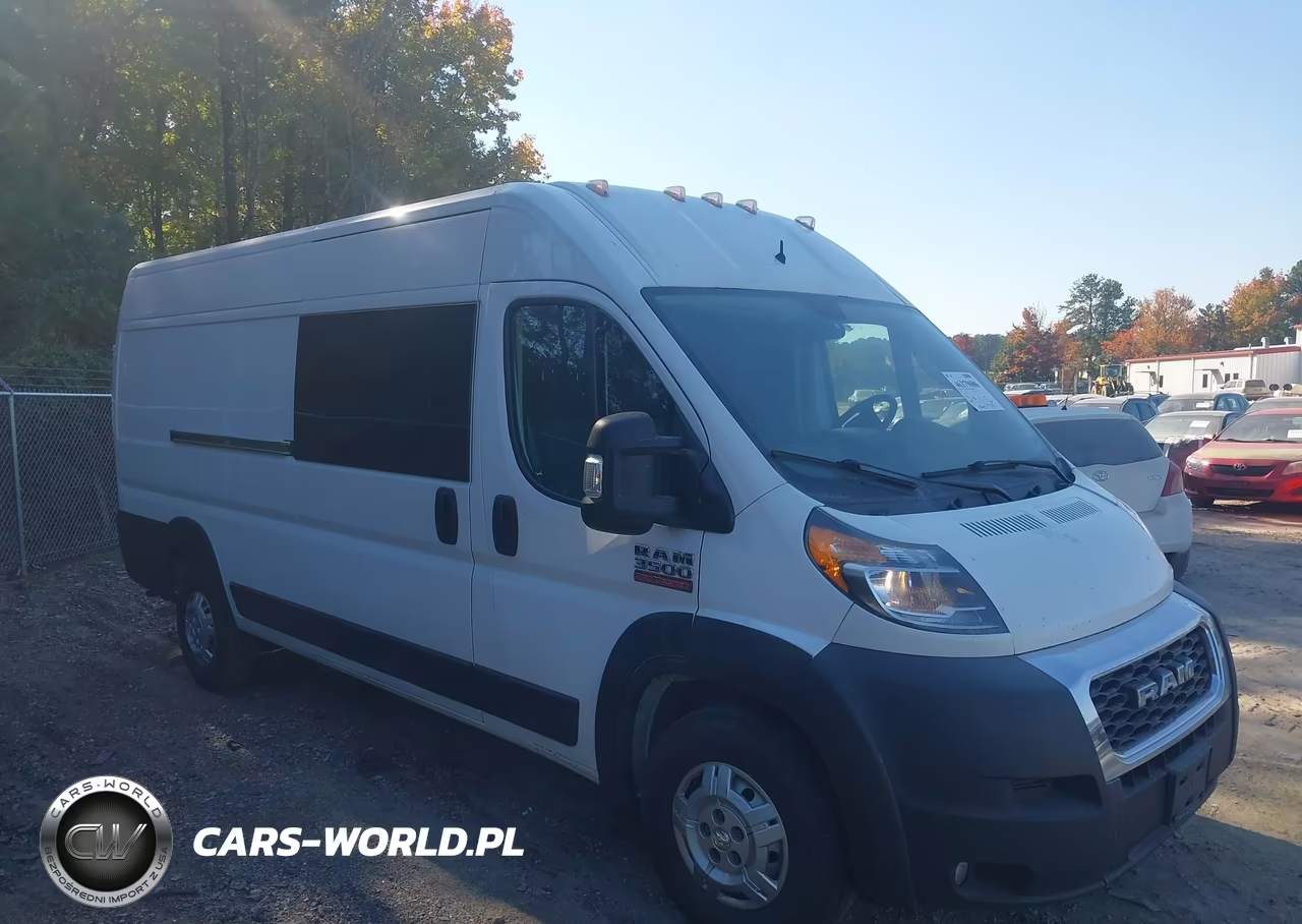 2020 Ram Promaster 3500 Cargo Van High Roof 159 Wb Ext VIN:3C6URVJG0LE113241 - 13