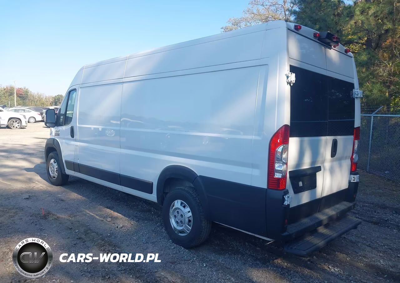 2020 Ram Promaster 3500 Cargo Van High Roof 159 Wb Ext VIN:3C6URVJG0LE113241 - 3