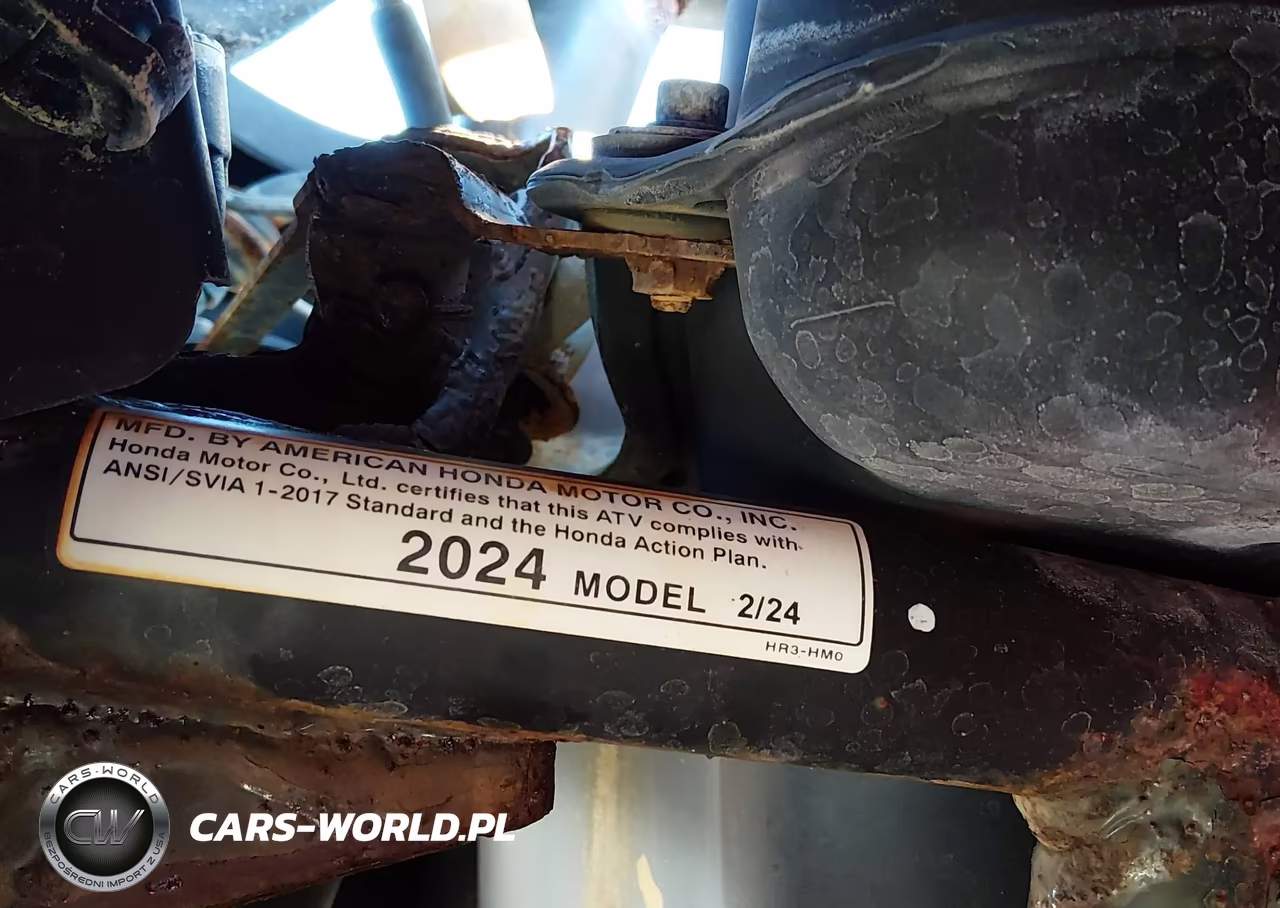 2024 Honda Trx420 Tm VIN:1HFTE3903RJ000574 - 10