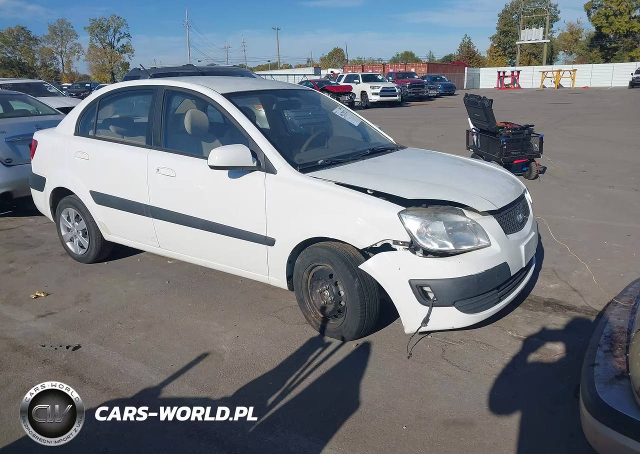 2009 Kia Rio Lx VIN:KNADE223796583941 - 1