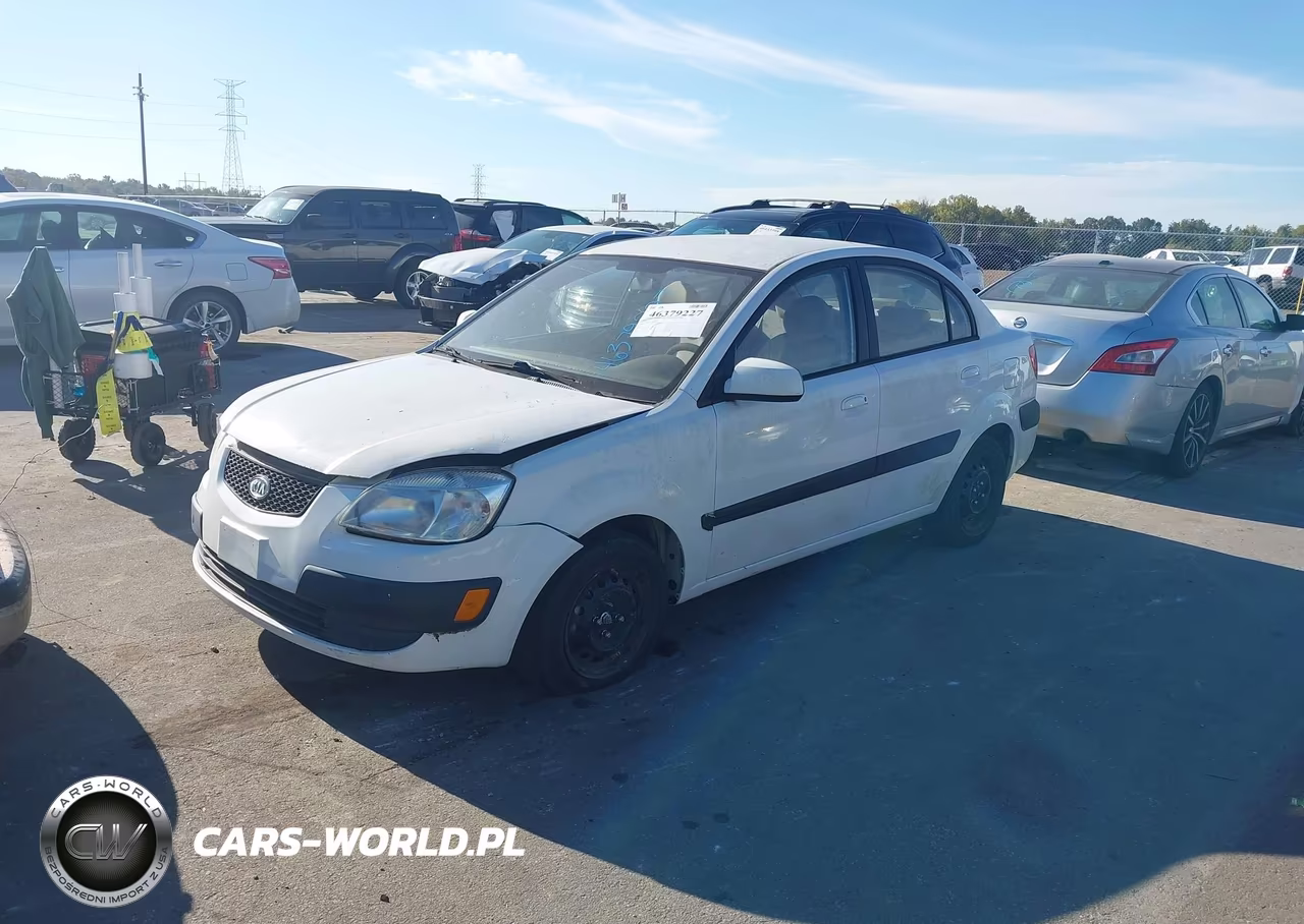 2009 Kia Rio Lx VIN:KNADE223796583941 - 2