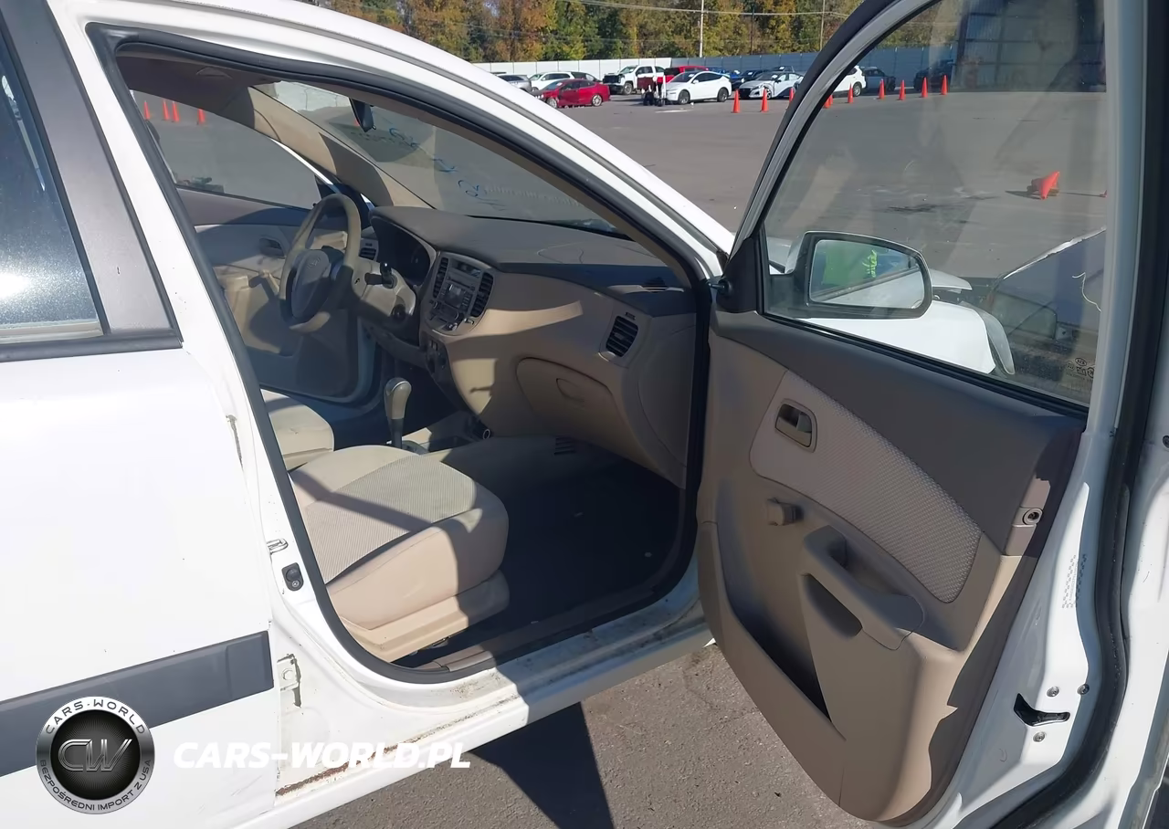 2009 Kia Rio Lx VIN:KNADE223796583941 - 5