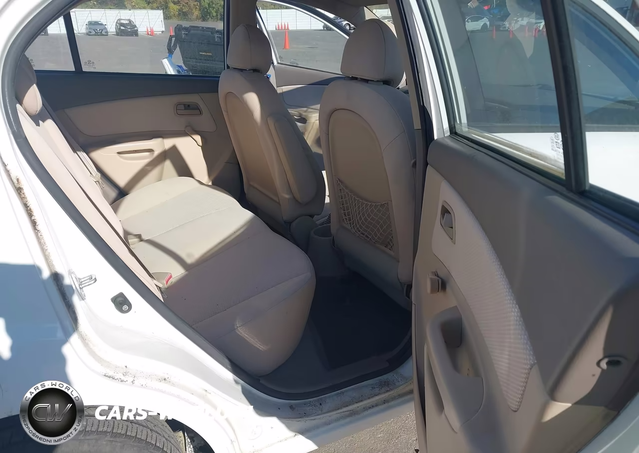 2009 Kia Rio Lx VIN:KNADE223796583941 - 8